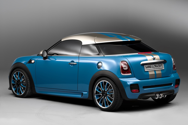 Illustration for article titled MINI Coupé Concept: Back To Basics